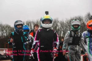 Remaja 14 Tahun Raih Posisi Kedua di Seri Karting Nasional